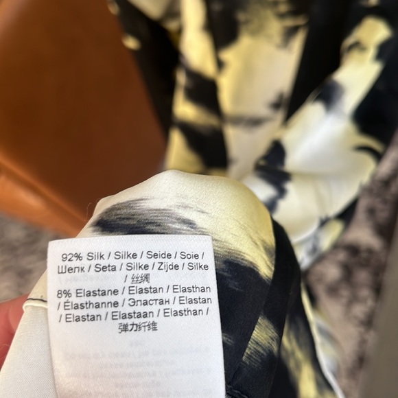 Ganni Tie Dye Ruched Midi Dress - Picture 9 of 12